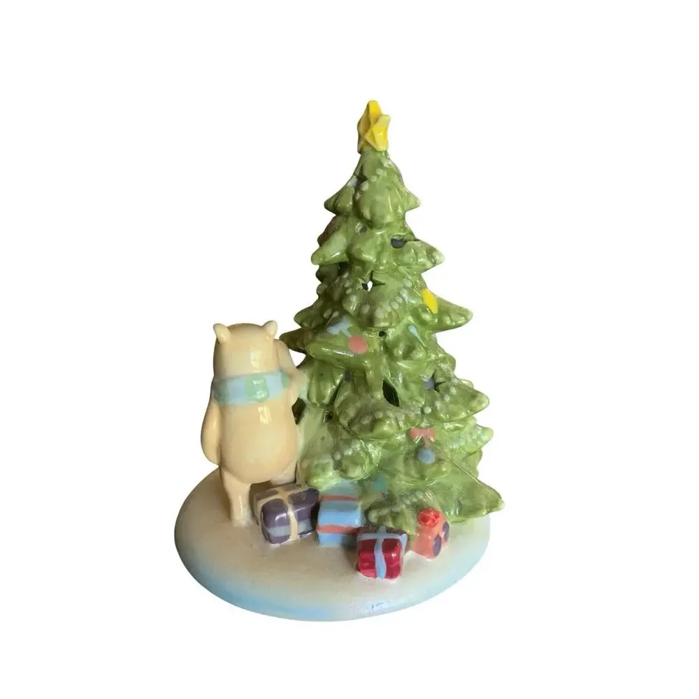 Disney Classic Winnie the Pooh Holiday 100 Acre Wood Christmas‎ Light Up Decor